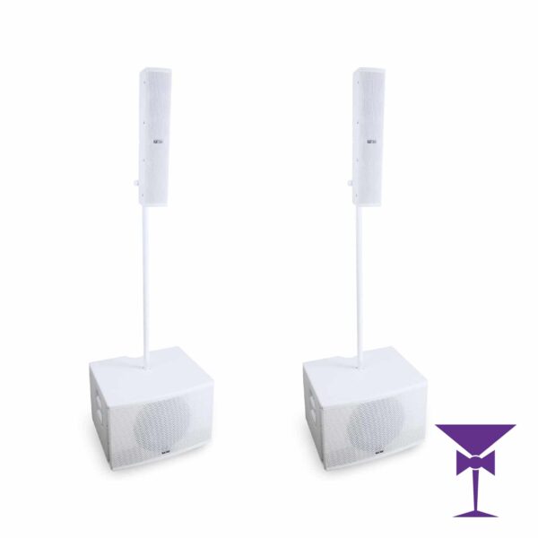 FBT Vertus CS-1000 White Speaker Hire (Pair):