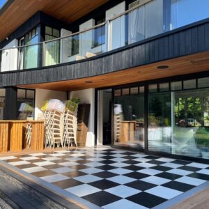 Outdoor dance floor for hire in Surrey & Surrounding areas.