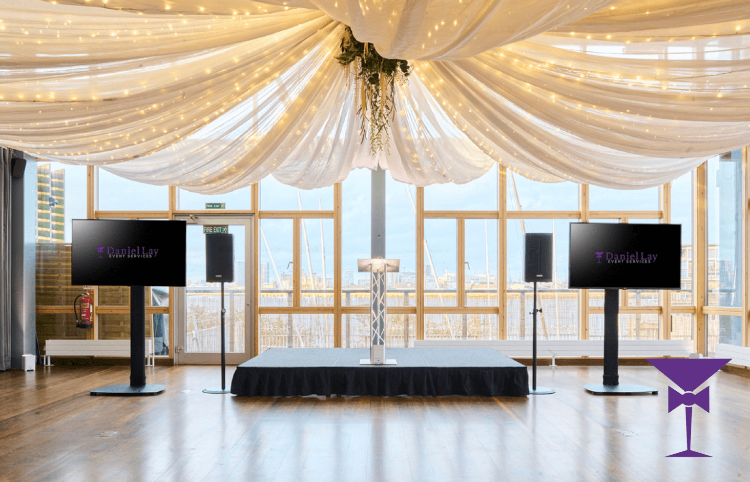 Conference Setup at Greenwich Yacht Club