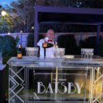 Great Gatsby Prop Hire Kent - Ice Bar - A custom made ice bar at a Great Gatsby themed party in Keston, Kent.