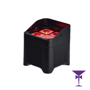 Battery powered outdoor uplighters for hire in London, Surrey & Sussex