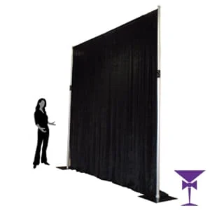 3m-Blackout-Pipe-Drape-Hire-London-Kent-Surrey-Sussex - Drape hire and venue draping in London, Kent, Surrey & Sussex.