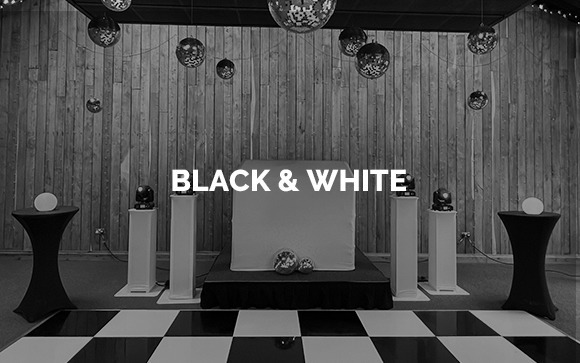 Black & White Themed Party Surrey & Sussex