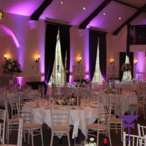 Chiavari chairs at wedding in Kent