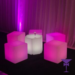 LED Table Hire London, Kent & Sussex