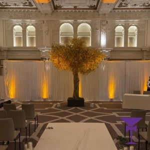 Kimpton-Fitzroy-Draping-London - Wall Drape Hire at Kimpton Fitzroy London