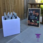LED Open Cube Ice Bucket Hire