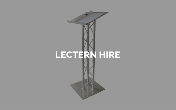 Lectern Hire - Audio Visual Equipment