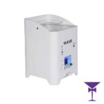 RIUK-Wireless-Uplighter-White - Cost effective wireless uplighter hire London, & Sussex