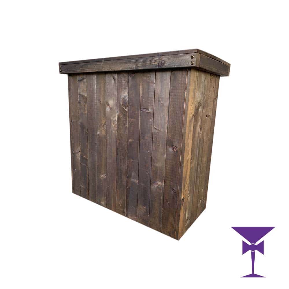 Rustic Single Mobile Bar Hire