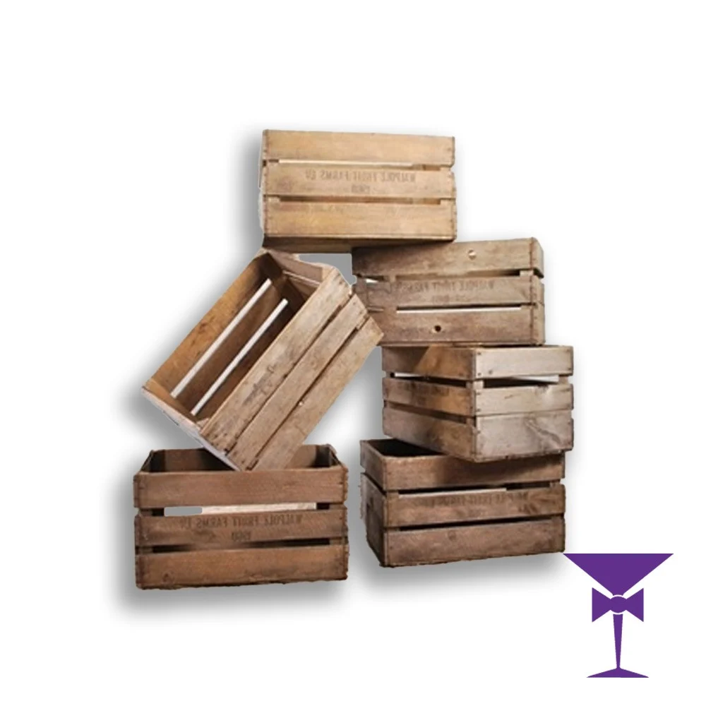 Stack of Apple Crates for hire