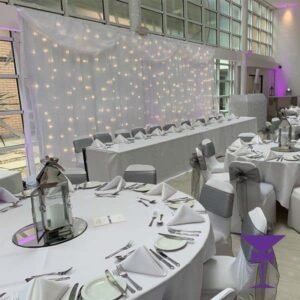 Starlit Wedding Drape Backdrop Hire