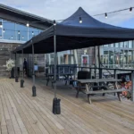 Gazebo Hire London at Greenwich Yacht Club