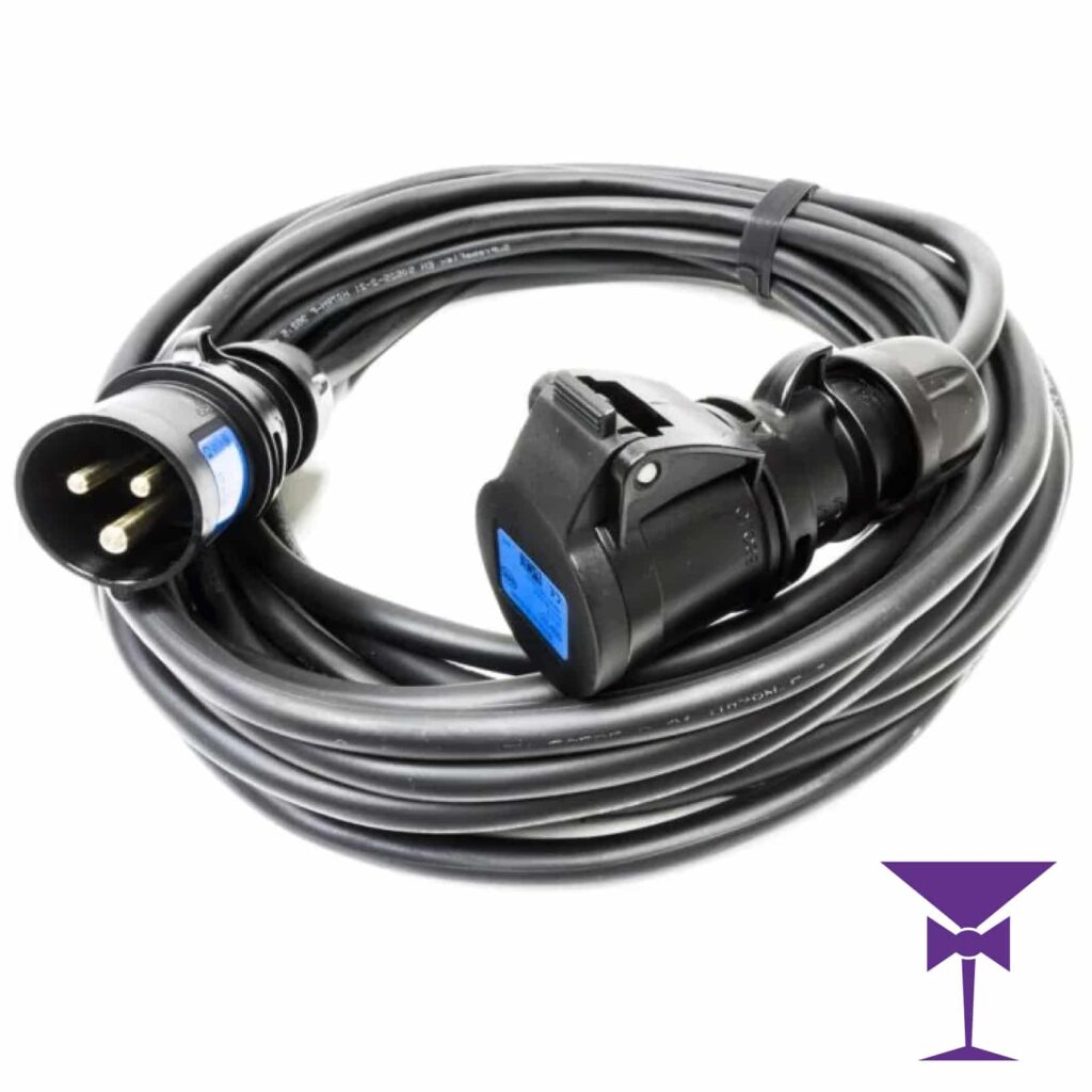 10 Metre 16 Amp Festoon Extension Cable