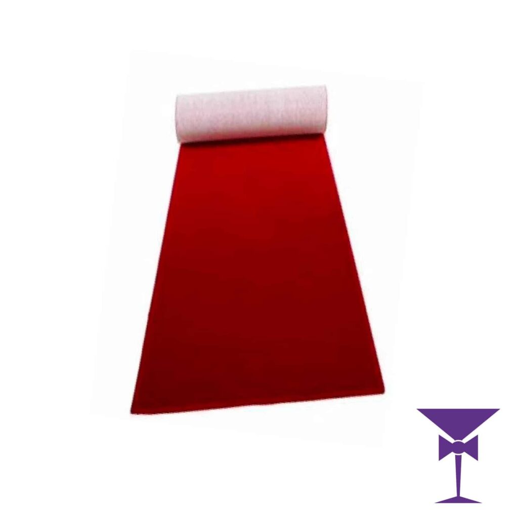 2 Metre Red Carpet Runner Hire