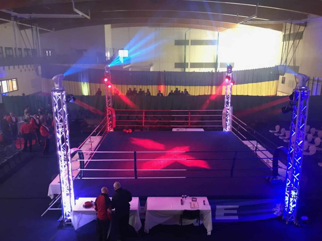 Lighting programming & design for boxing show