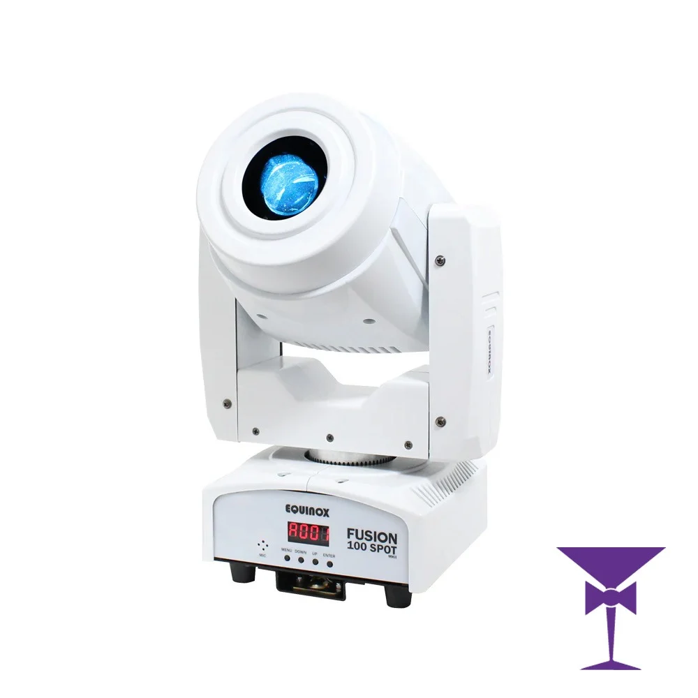 Equinox Fusion 100 White Moving Head Hire
