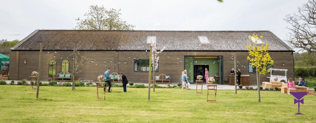 Festoon Lighting at Chafford Park Wedding Venue