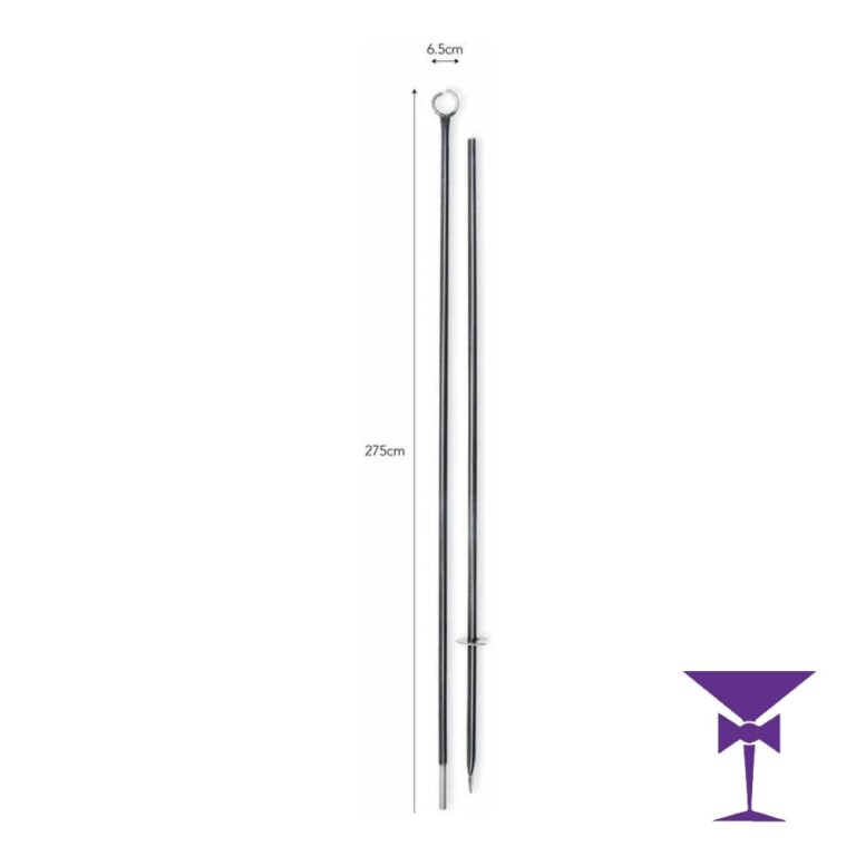 Festoon Lighting Pole For Grass