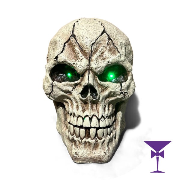 Giant Skull Hire With Light Up Eyes