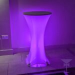 LED Poseur Table Hire