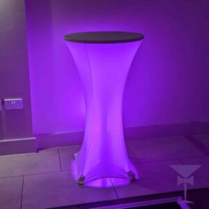 LED Poseur Table Hire