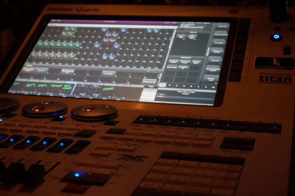 Lighting design & programming for boxing event