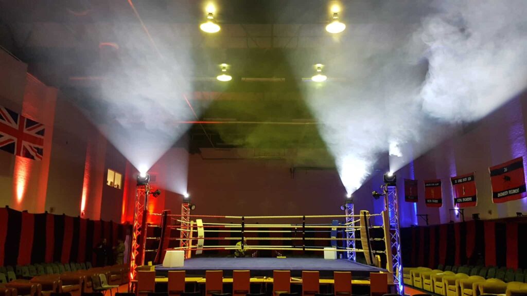 Lighting & Sound For Boxing Shows