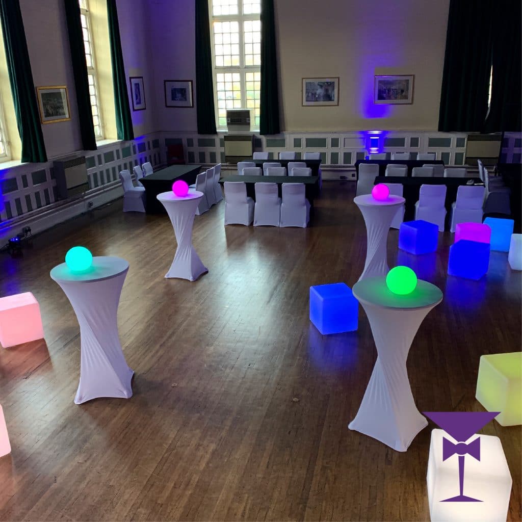 Poseur-Table-Hire-Kent-Surrey-Sussex-London - Hire poseur tables for your event with a choice of coloured cover.