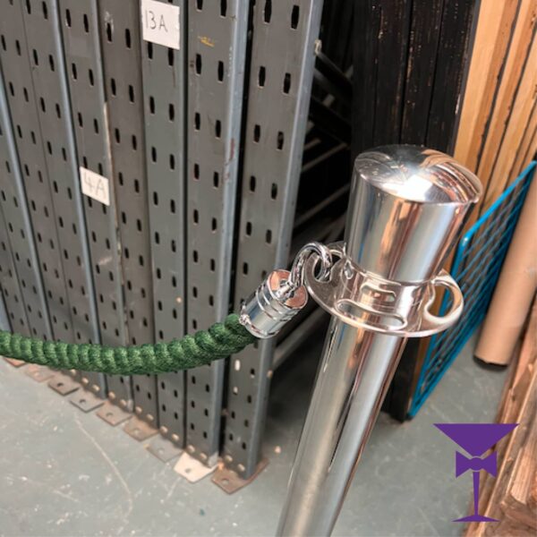 Silver-Barrier-Post-Green-Rope-1.jpg