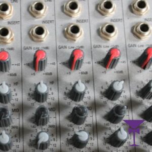 Analogue mixing desks for hire in Surrey, Kent & Sussex