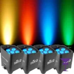 Chauvet Wireless battery powered uplighter hire London & South East