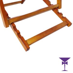 Deck chairs for hire with strong interlocking legs