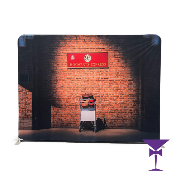 Platform 8 & 3/4 Stretch Backdrop Hire