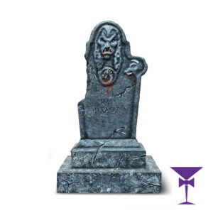 Dracula Tombstone Prop For Hire