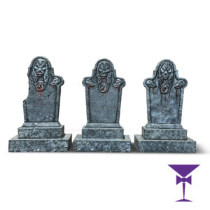Trio of Tomstone Props for hire