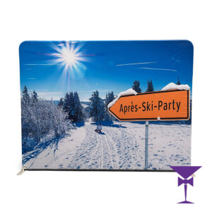 Apres Ski Party - 10ft Wide Backdrop Hire