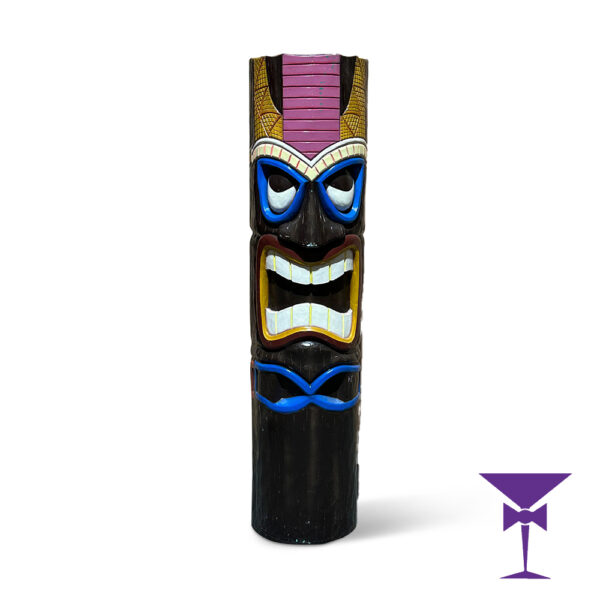 Blue Tiki Totem Pole Prop Hire in London & South East