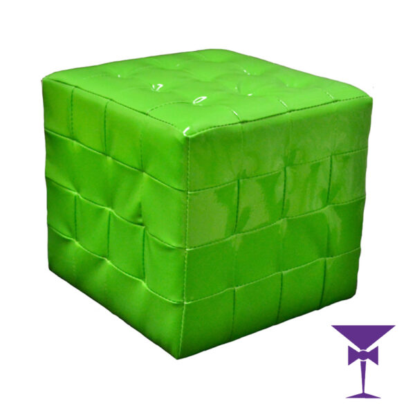 Bright Green Cube Seat Hire in London & South East