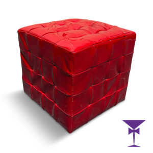 Red Cube Seats for hire from Daniel Lay Event Services