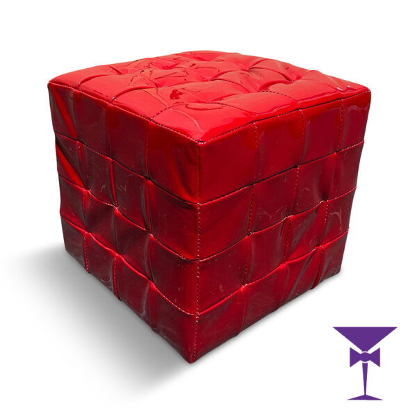 Red Cube Seats for hire from Daniel Lay Event Services