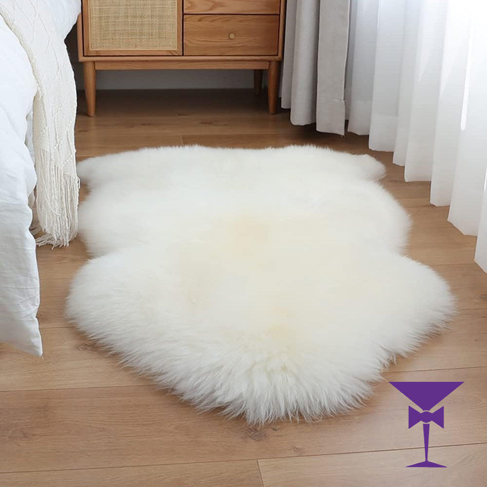 Fluffy Faux Fur Throw for hire in London, Surrey & South East