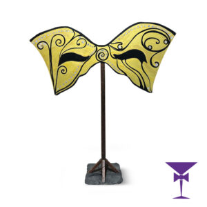 Masquerade Mask 3 - Gold & Black Design