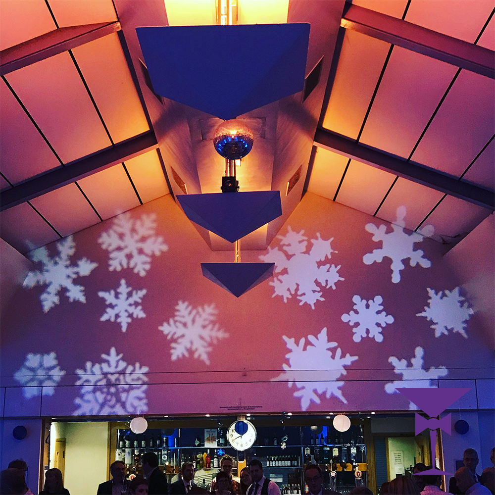 Dual Snowflake Light Projection Hire