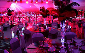 Masquerade Themed party in Surrey