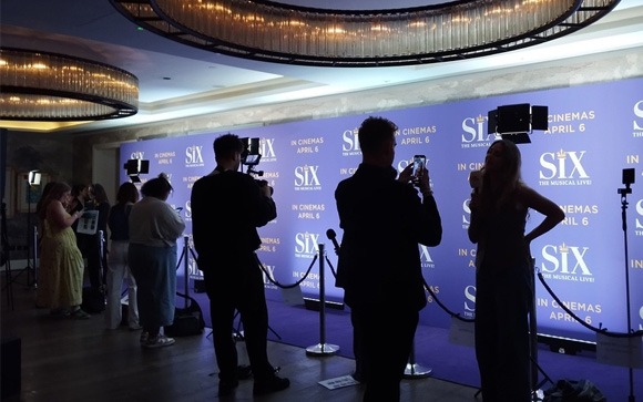 VIP Purple Carpet Hire for Six The Musical Live In London