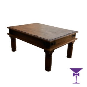 Sheesham Low Wood Table Hire