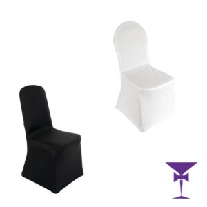 Chair Cover Hire - Available in white or Black
