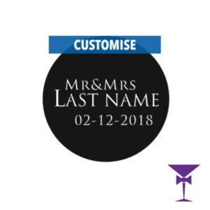 Custom Wedding Gobo Projection