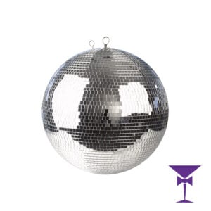 40cm Silver Mirror Ball Hire London & South East